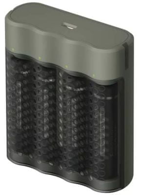Punjač baterija GP Speed ​​M451 + punjive baterije ReCyko Pro, 4 X AA