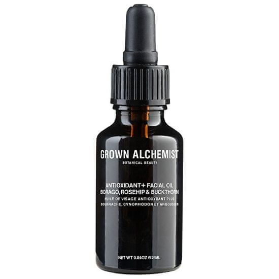 Grown Alchemist Antioxidační pleťový olej Borago, Rosehip & Buckthorn (Anti-Oxidant + Facial Oil) 25 ml