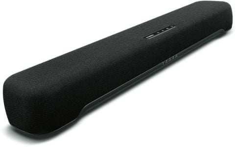 moderní kompaktní elegantní soundbar yamaha sr-c20a výkon 100 w hdmi s arc cec dolby audio  Bluetooth 5.0 herní režim ovládání z aplikace dálkové ovládání clear voice režim