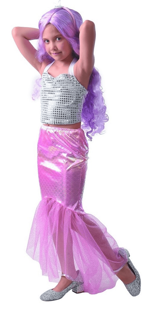 MaDe Šaty na karneval - mořská panna 120-130