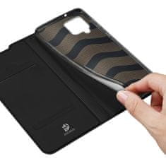 Dux Ducis Skin Pro knížkové kožené pouzdro na Samsung Galaxy A42 5G, černé
