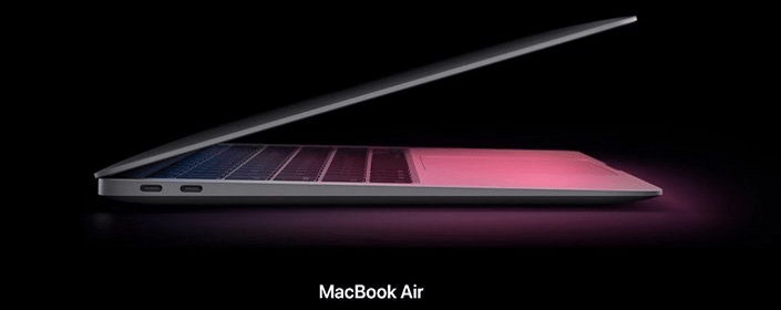 notebook Apple MacBook Air 13 M1 väčší výkon intel core touch bar profesionálny 