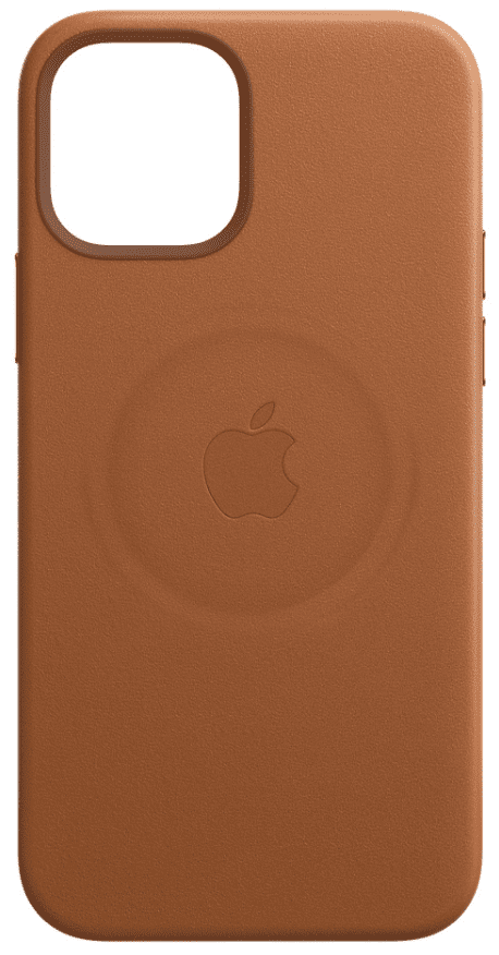 Apple iPhone 12 Pro Max Leather Case with MagSafe - Saddle Brown (MHKL3ZM/A)