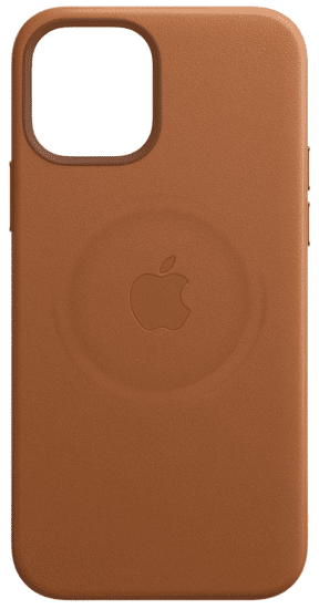 Apple iPhone 12 Pro Max Leather Case with MagSafe - Saddle Brown (MHKL3ZM/A)
