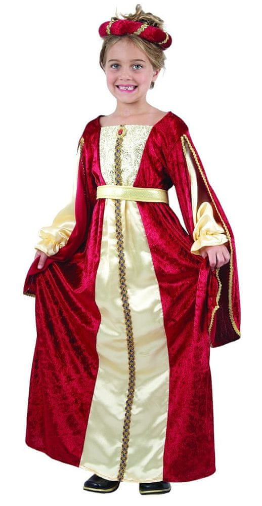 MaDe Šaty na karneval - krásná princezna 134 - 140
