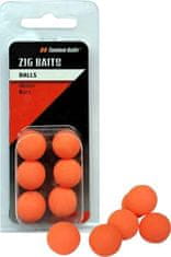 Tandem Baits Nástraha - Zig-Balls 14 mm / 6 ks - fluo oranžová