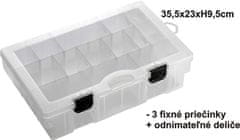 Sports Krabička-BOX 35,5x23x9,5cm,3pevné+var.př.