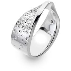 Hot Diamonds Stříbrný prsten s diamantem Quest DR219 (Obvod 54 mm)