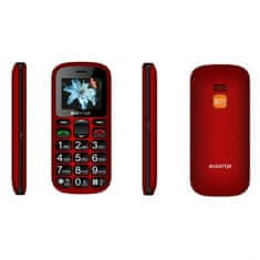 Aligator Mobilní telefon pro seniory A321 Senior červeno-černý