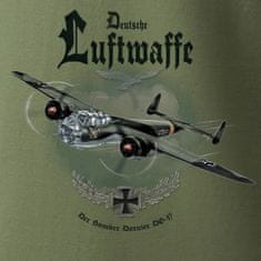 ANTONIO Tričko s německým bombardérem z druhé světové války DORNIER DO 17, XL