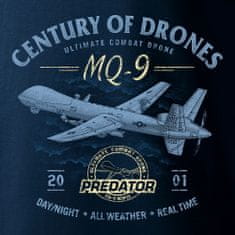 ANTONIO Tričko s americkým dronem MQ-9 REAPER PREDATOR, XXXL