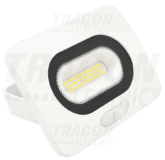 Tracon Electric Led reflektor venkovní 20W s pohybovým čidlem bílý 4000K IP65 RSMDLFM20 Tracon electric