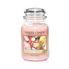 Yankee Candle Aromatická svíčka velká Fresh Cut Roses 623 g