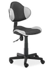ATAN Kancelářská židle Q-G2 černá/šedá