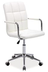 ATAN Kancelářská židle Q-022 bílá