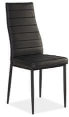 ATAN Jídelní čalouněná židle H-261C černá