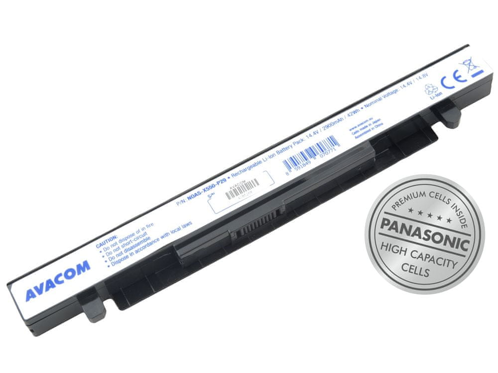 Avacom baterie pro Asus X550, K550, Li-Ion 14,4V 2900mAh NOAS-X550-P29