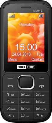 Maxcom MM 142, kompaktní mobilní telefon, jednoduché ovládání