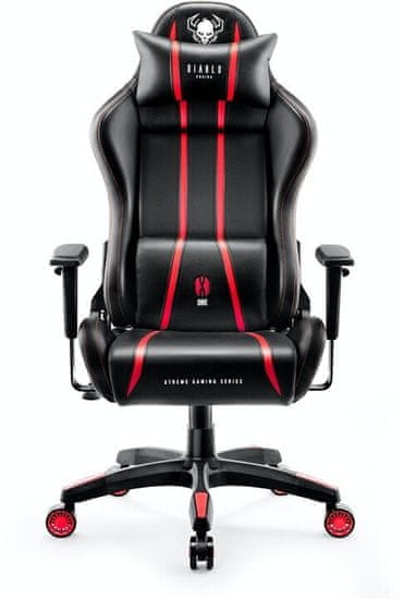 Diablo Chairs X-One 2.0, XL, černá/červená (5902560336429)