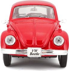 Maisto Volkswagen Beetle 1973 červený 1:24
