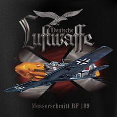 ANTONIO Tričko s německým letadlem Luftwaffe MESSERSCHMITT BF 109, M