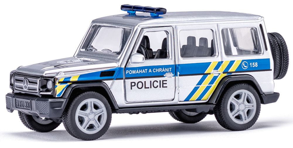 Levně SIKU Super česká verze - policie Mercedes AMG G65