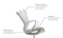 Antares Kancelářská židle Vision slonovinová