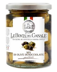 Dispac Černé olivy velké s peckou v oleji, Itálie, 314ml