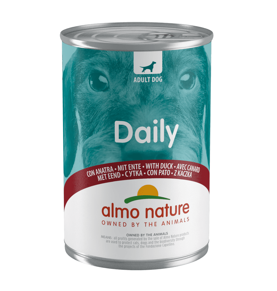 Levně Almo Nature Daily Menu WET DOG s kachnou 24x400 g