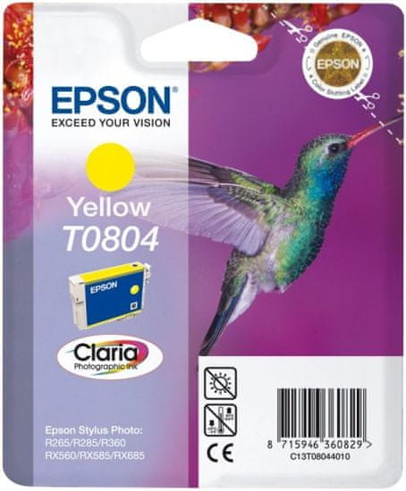 Epson T0804, žlutá (C13T08044011)