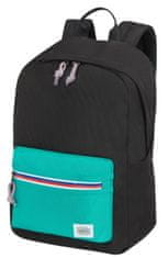 American Tourister Batoh Upbeat Backpack Zip Black/Turquoise