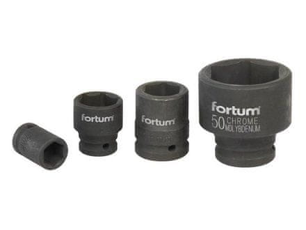Fortum Hlavice nástrčná (4703021) hlavice nástrčná rázová, 3/4“, 21mm, L 52mm, CrMoV