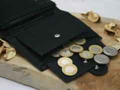 Bellugio Pánská kožená peněženka Bellugio stylish man, černá