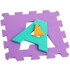 tectake Pěnové puzzle na zem hrací puzzle koberec - barevná