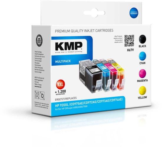 KMP HP 920XL multipack (HP C2N92AE) sada inkoustů pro tiskárny HP