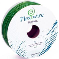 Plexiwire PLA zelená 1.75mm, 400m/1,185kg
