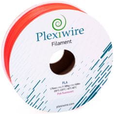 Plexiwire PLA růžová fluorescenční 1.75mm, 400m/1,185kg