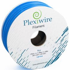 Plexiwire PLA světle modrá 1.75mm, 300m/0,9kg