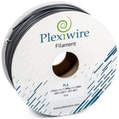 Plexiwire PLA šedá 1.75mm, 300m/0.9kg