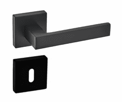 Infinity Line Maxim KMX B00 černá - klika ke dveřím - pro pokojový klíč