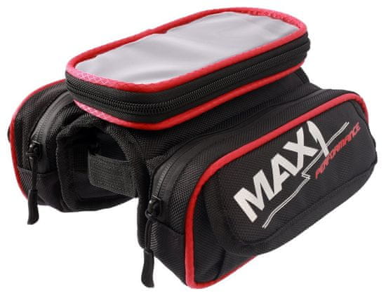MAX1 Brašna MAX1 Mobile Two - černá/červená