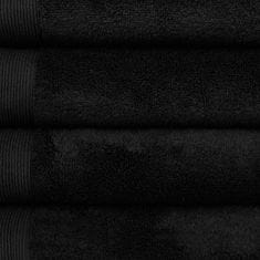 SCANquilt ručník MODAL SOFT černá