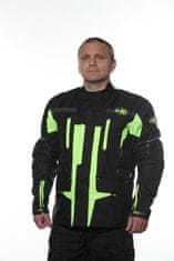 MAXX NF 2201 Textilní bunda dlouhá neon green Velikost: XS