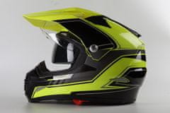 MAXX SC09 Enduro helma se sluneční clonou Velikost: XL