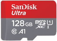 SanDisk Ultra microSDHC 128GB + adaptér (SDSQUA4-128G-GN6MA)
