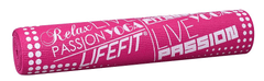 LIFEFIT Gymnastická podložka LIFEFIT SLIMFIT PLUS, 173x58x0,6cm, světle růžová