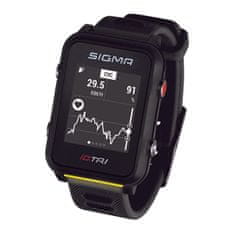 Sigma iD.TRI SET multisportovní hodinky - černé