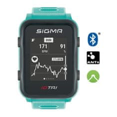 Sigma iD.TRI SET multisportovní hodinky - neon mint