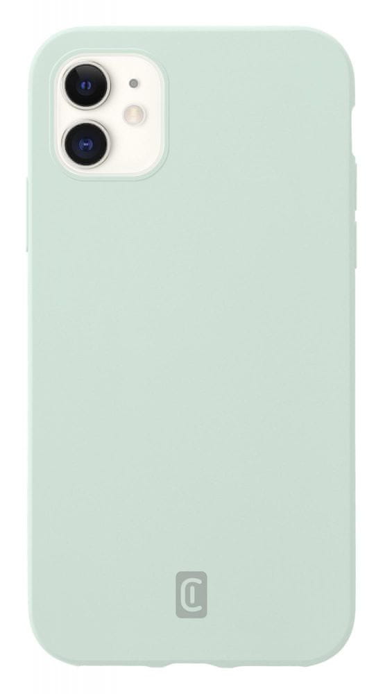 CellularLine Ochranný silikonový kryt Sensation pro Apple iPhone 12 mini SENSATIONIPH12G, zelený