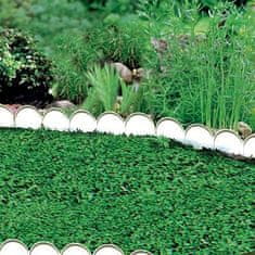 Kaxl Plastový zahradní obrubník 10m, 90mm GARDEN LINE Barva: Zelená IKRA-G851